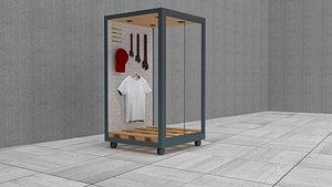 display case 3D