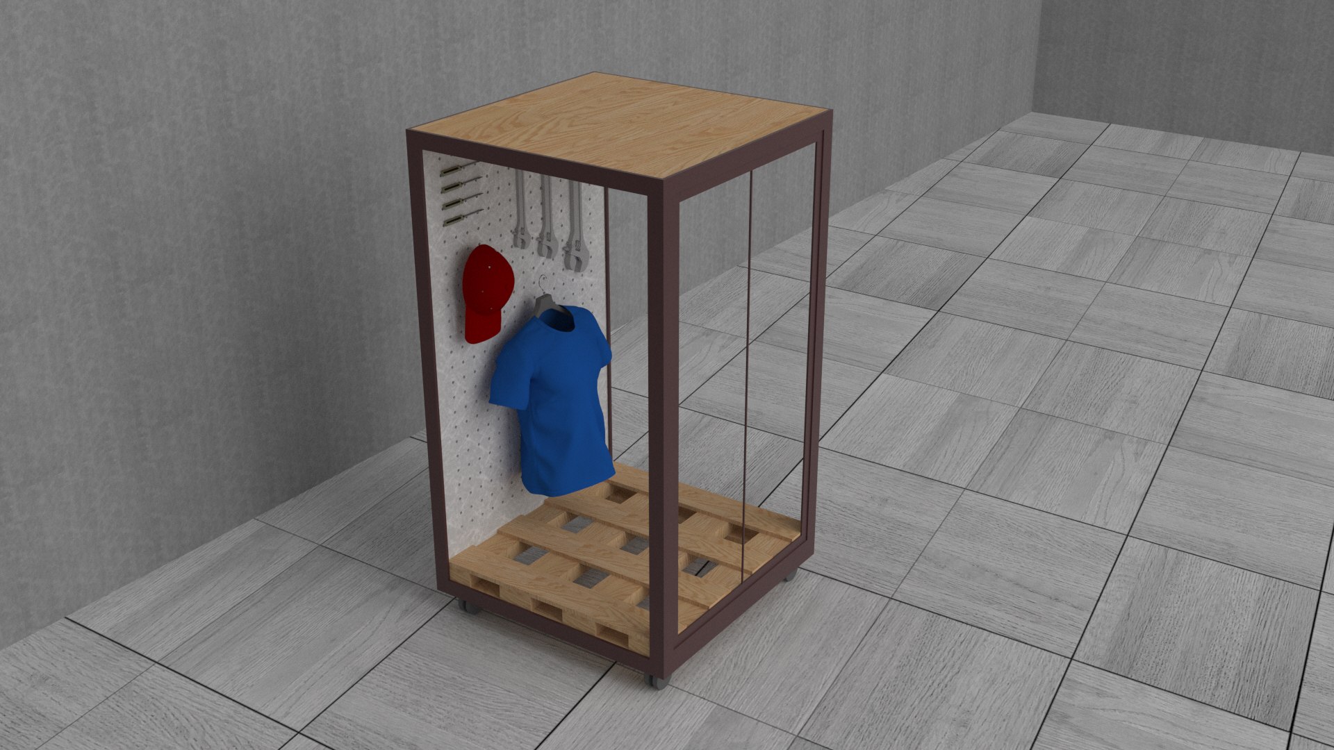 Display Case 3D - TurboSquid 2086374