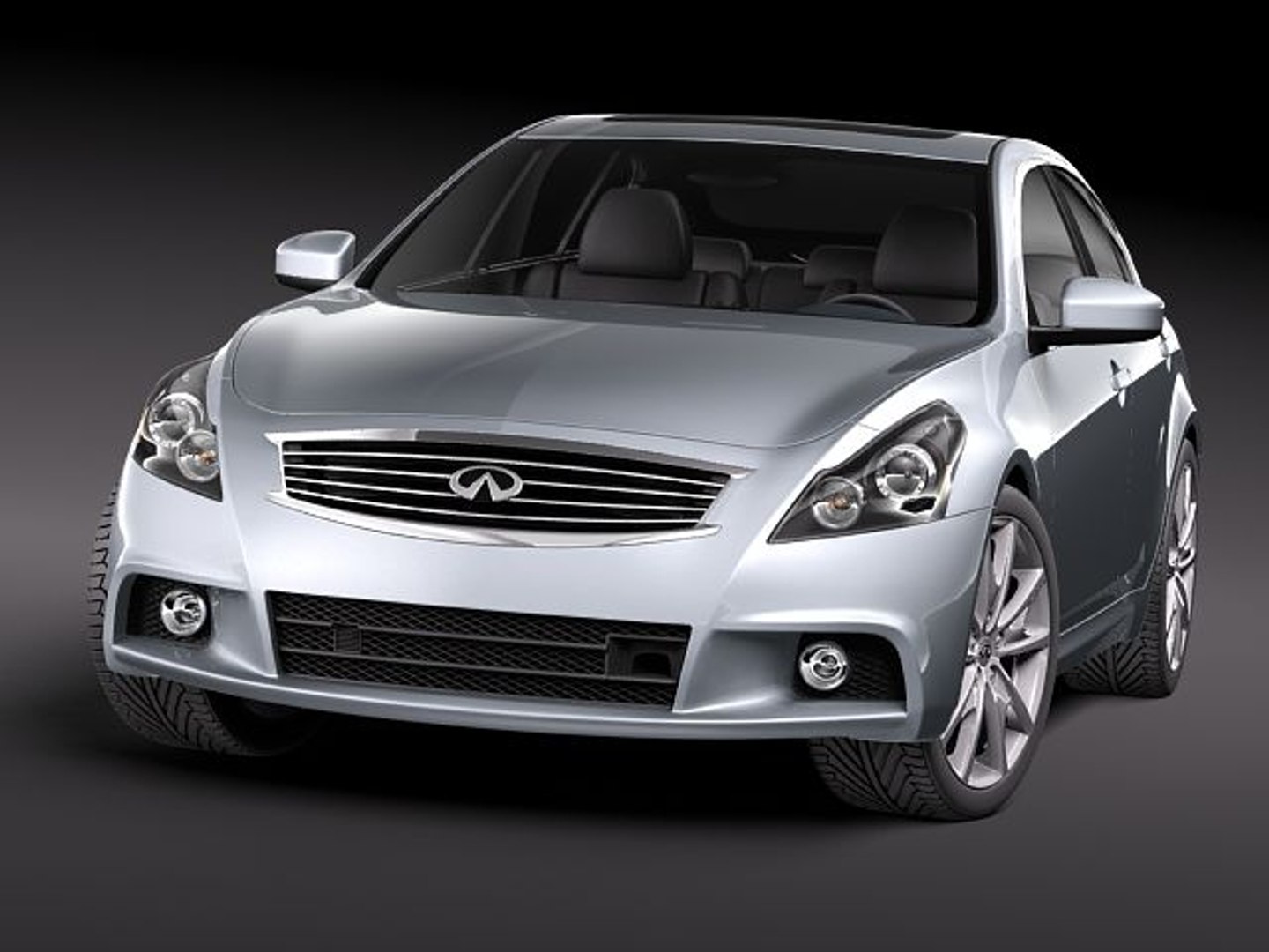 3d infiniti 2010 2012 g37 model