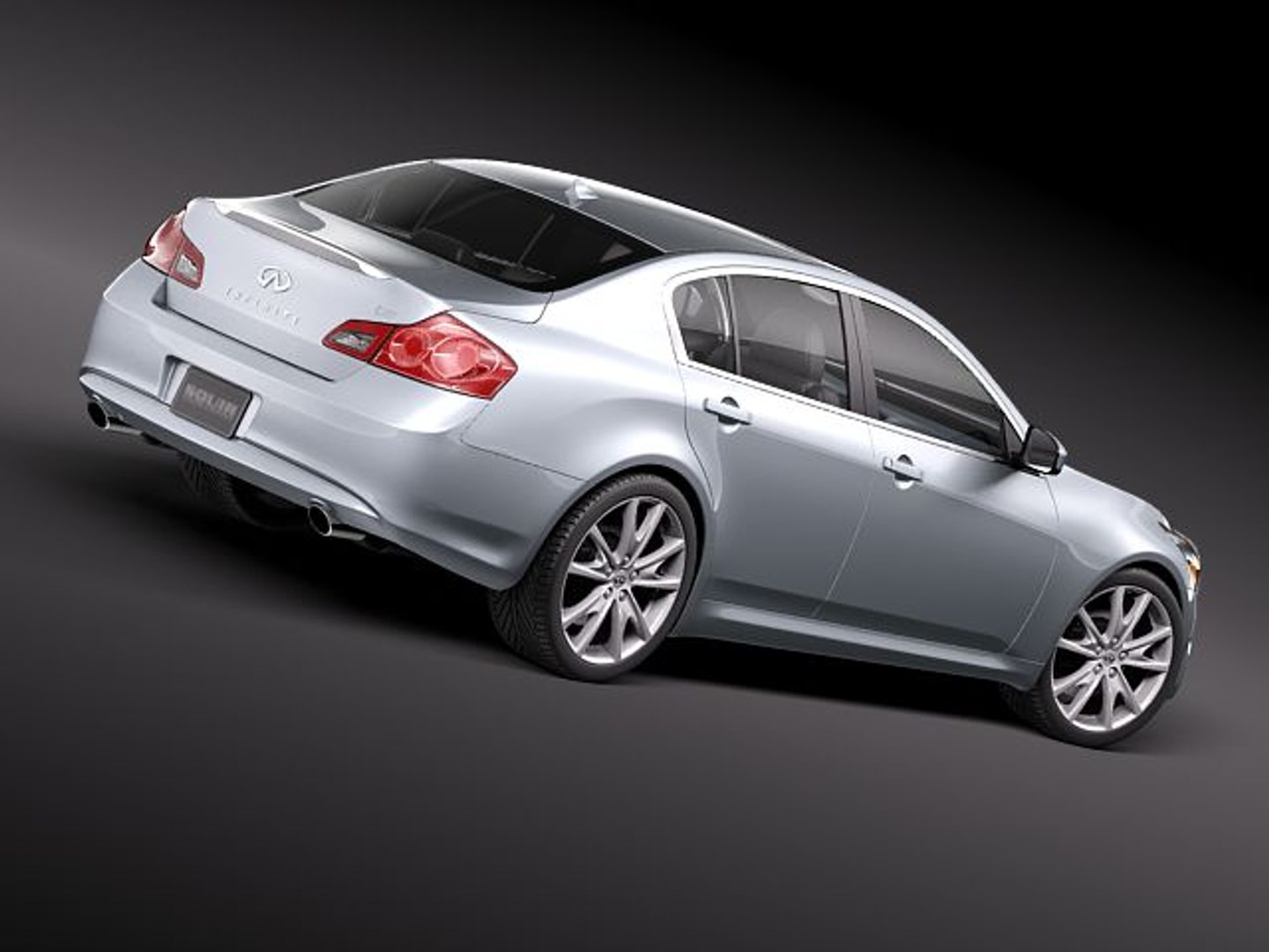 3d infiniti 2010 2012 g37 model