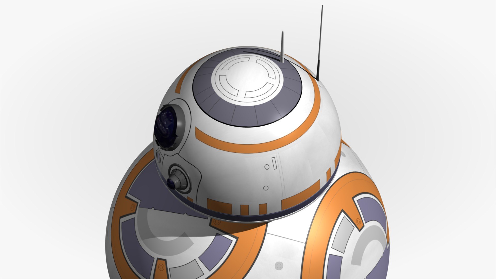 3d Model Android Star Wars