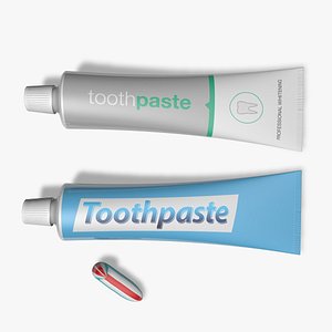 3D Toothpaste Models - Browse & Download Formats - TurboSquid
