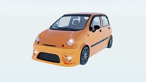 3D Daewoo Matiz Sport Type
