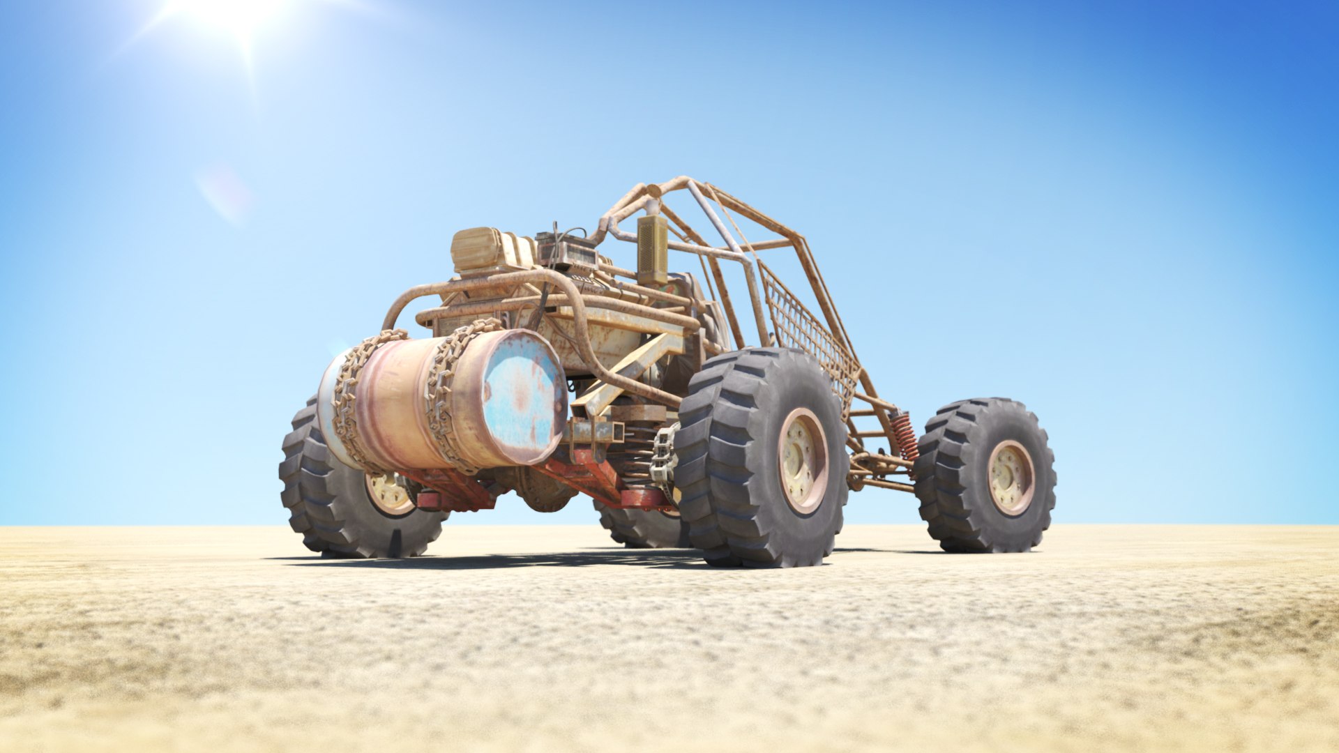 Dune Buggy 3D Model - TurboSquid 1503129