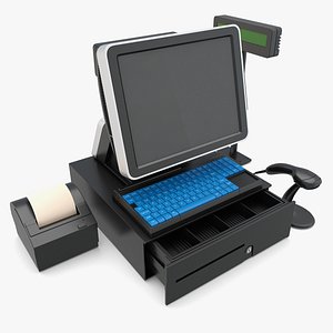 supermarket - 3D model