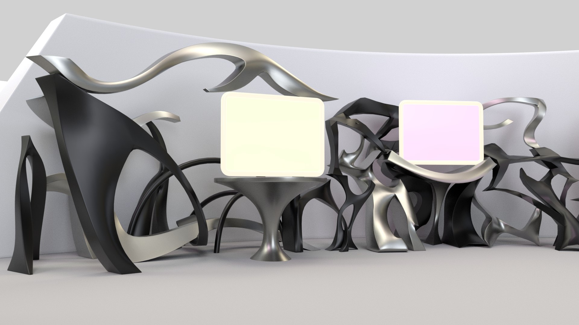 Metaverse Gallery X1 Model - TurboSquid 1933125