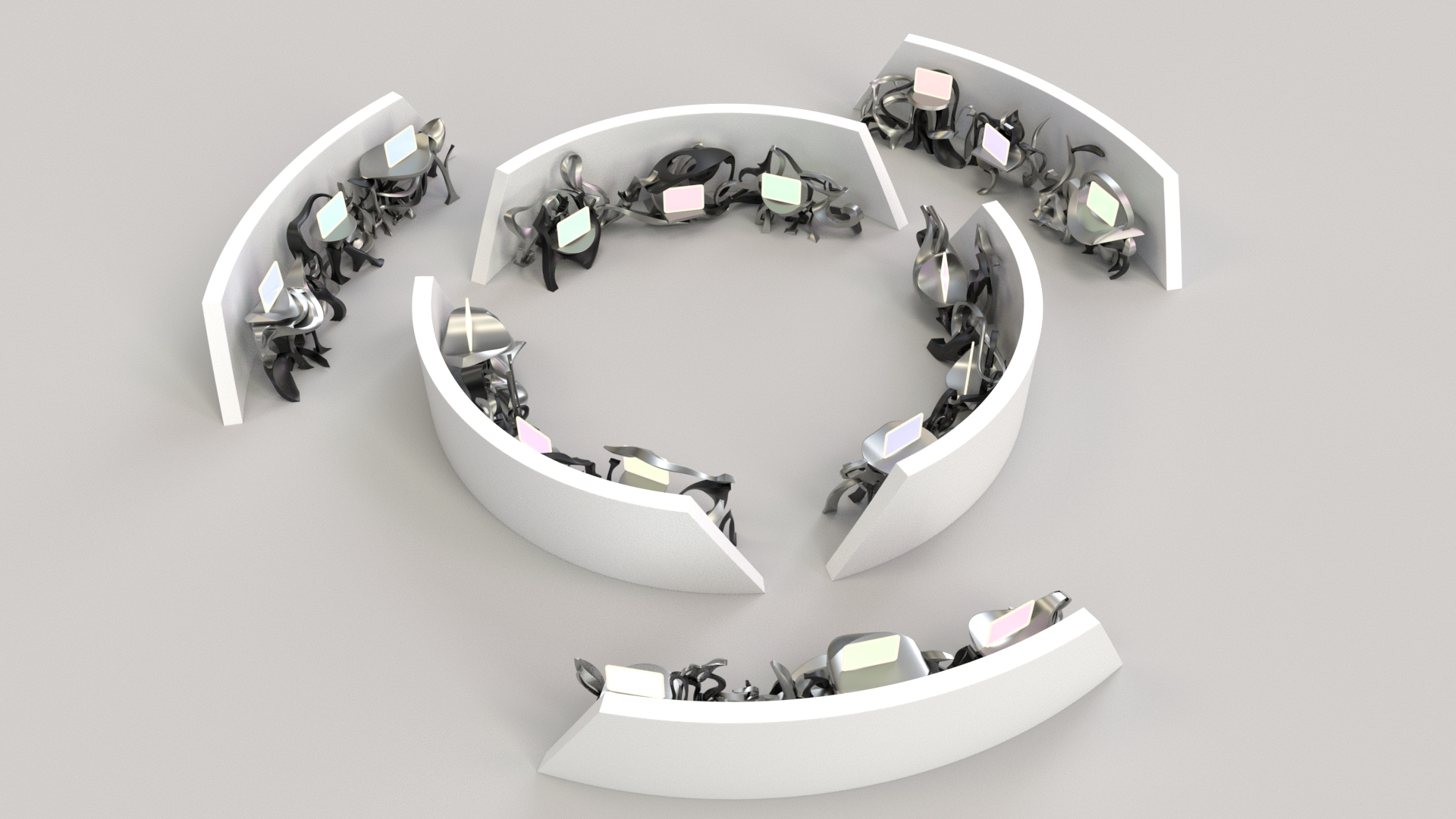 Metaverse Gallery X1 Model - TurboSquid 1933125