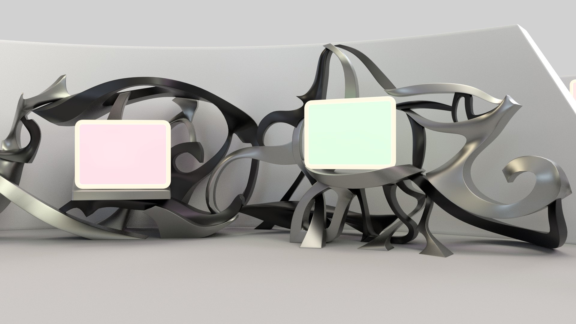 Metaverse Gallery X1 Model - TurboSquid 1933125
