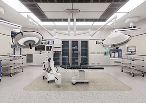 Operating Room -Hospital Surgical Interior
