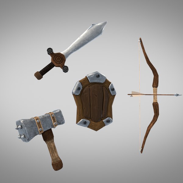 Projectile Weapons 3D Models for Download | TurboSquid