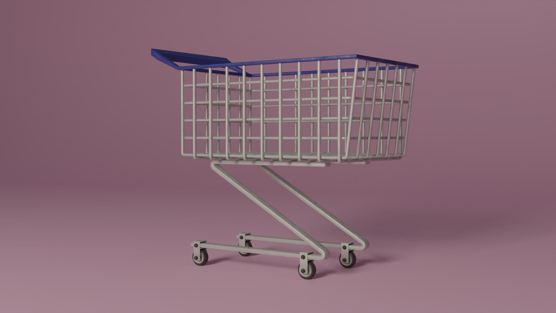 3D Model Shopping Cart - TurboSquid 2005235
