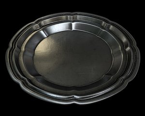 Dish silver