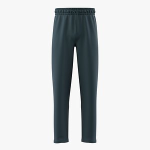 Men Elastic Trouser High Rise 3D