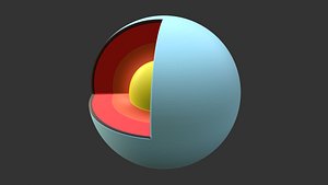Uranus 3D model