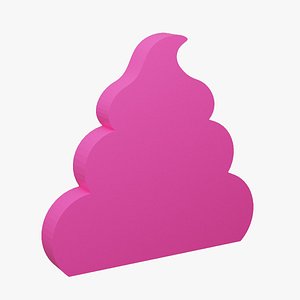 Poop Icon 3D model