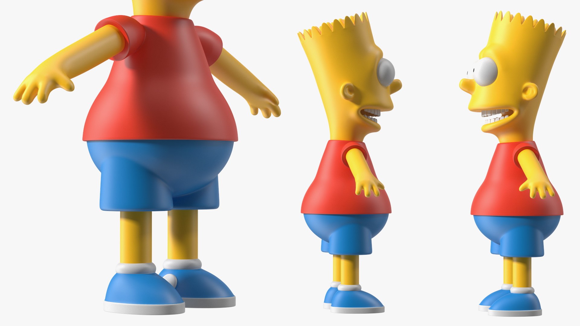 3D Bart Simpson Character Rigged Model - TurboSquid 1958187