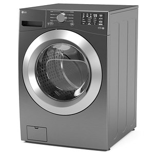 LG washing machine 3D model