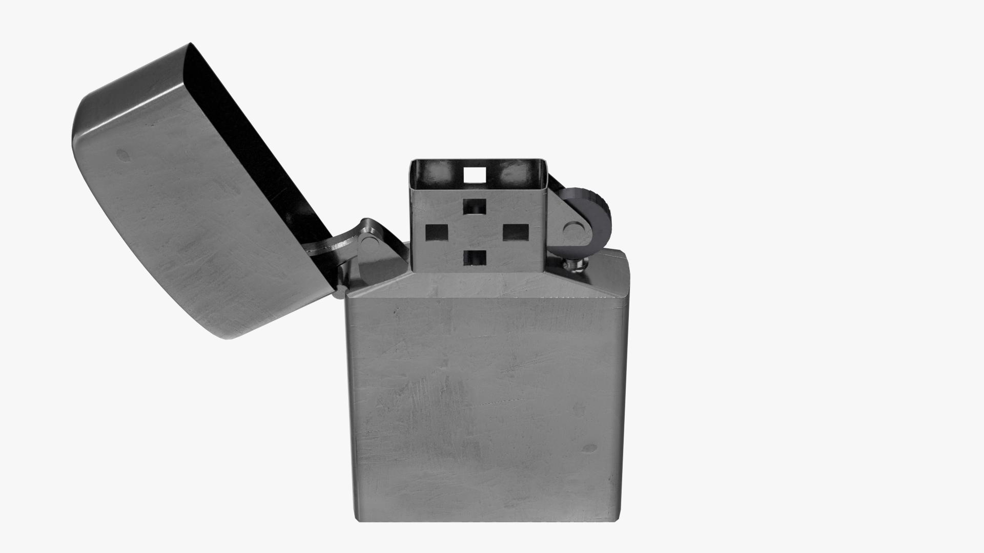 3d Model Disposable Zippo Lighters