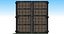 3d solid double doors model