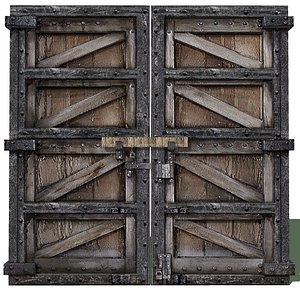Solid Double Doors