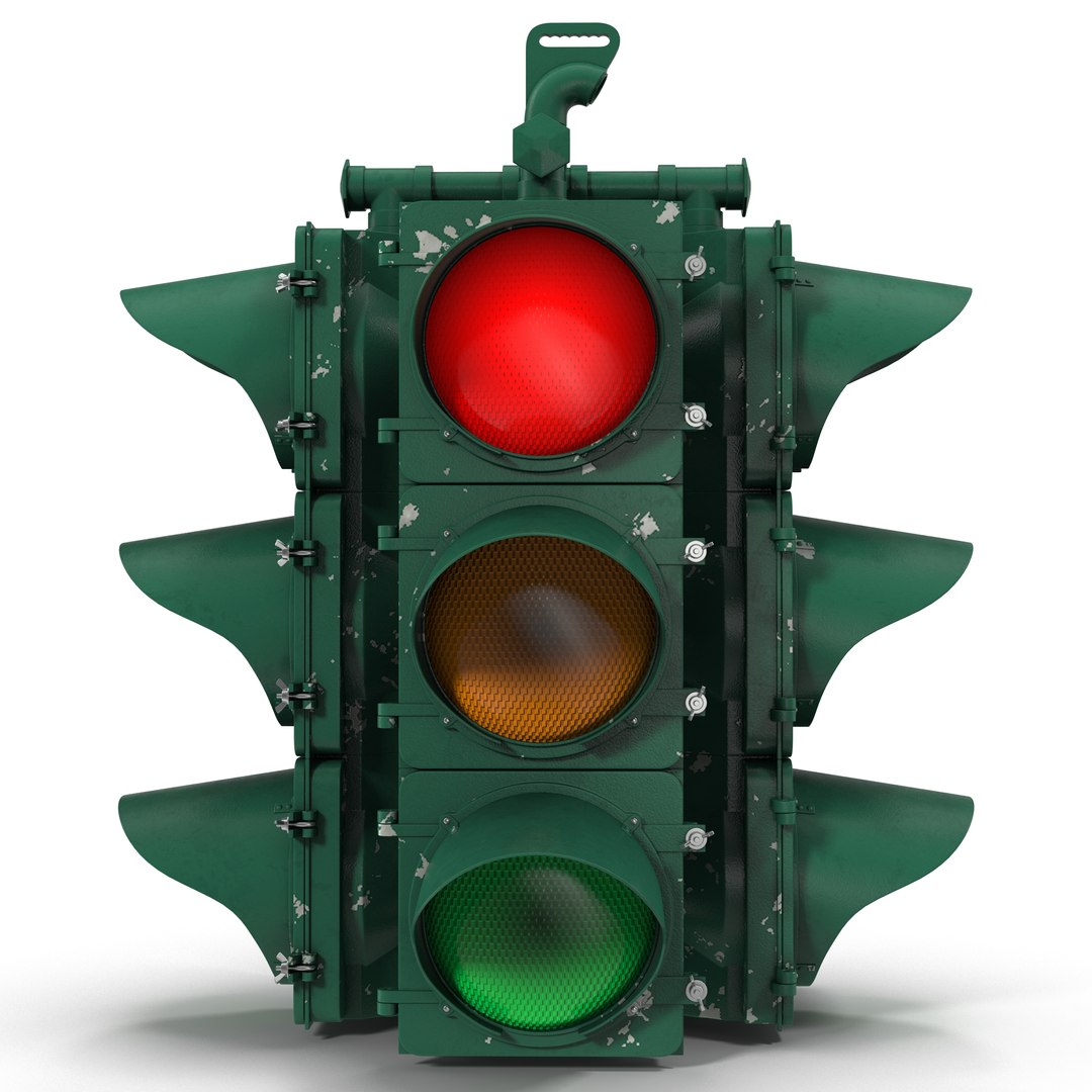 Stop Light 3D model preview