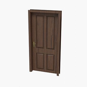 Wooden door V2
