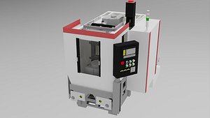 Industrial production scene model