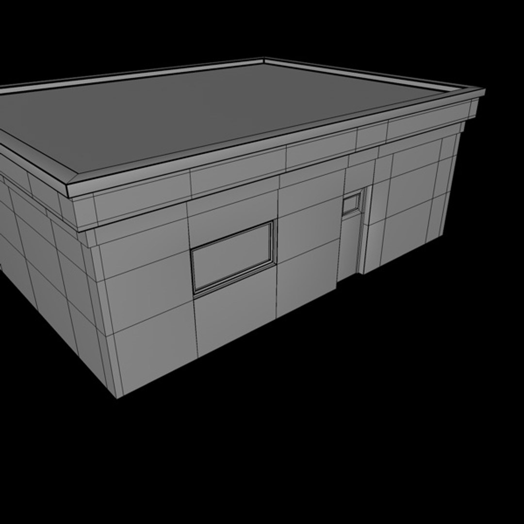 garage 3d model