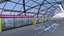 Schwebebahnstation mit Zug 2023 II