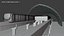 Schwebebahnstation mit Zug 2023 II