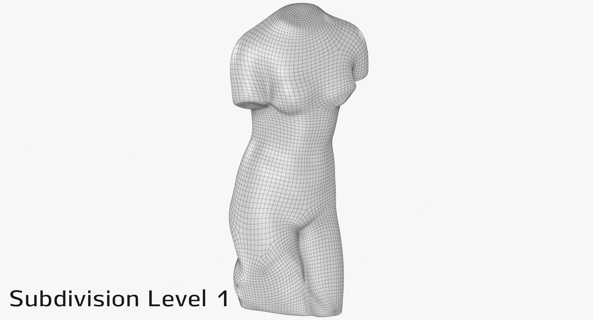 3D Model Torso Venus - TurboSquid 1279460