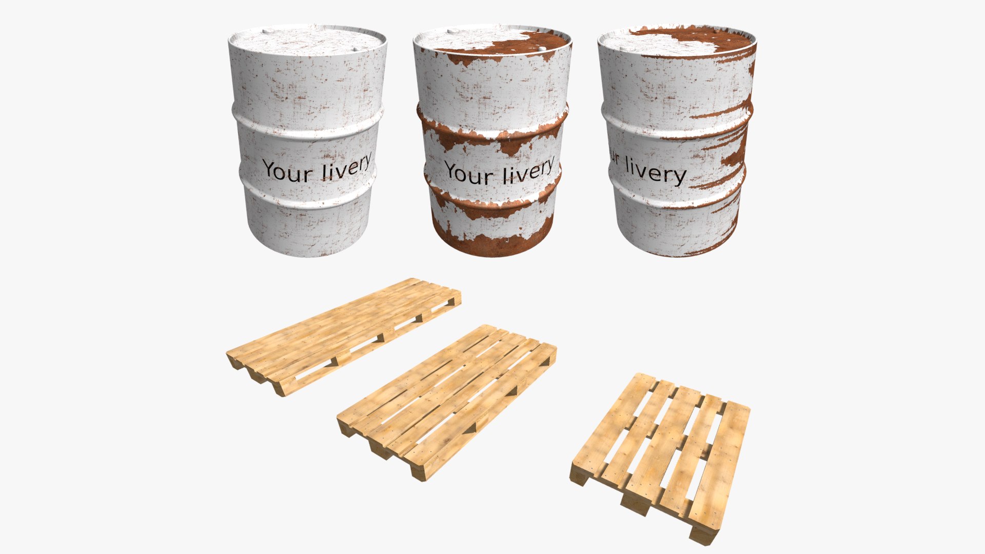 3D Metal barrel - Adjustable rusty - 3 in 1 with Europallet model https://p.turbosquid.com/ts-thumb/y7/pjM6Ov/gs/metalbarrel_universal_rusty_collection_with_europallet_01b/png/1709913051/1920x1080/fit_q87/190909b27e956bd4723eaded500a7769a5fcc285/metalbarrel_universal_rusty_collection_with_europallet_01b.jpg