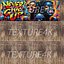 Cartellone pubblicitario in legno Graffiti v7