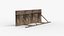 Cartellone pubblicitario in legno Graffiti v7