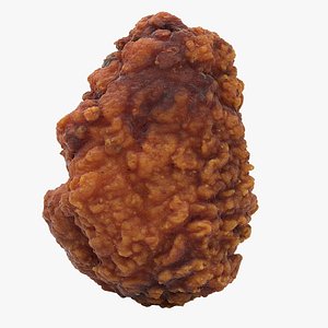 3D Realistic Chicken Fry 3