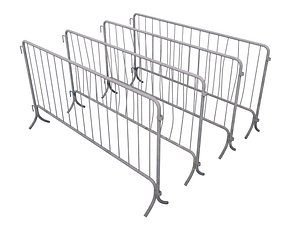 road barrier 3d model