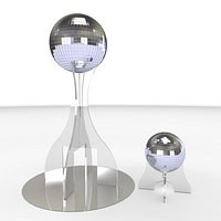 Mirrored Ball Centerpiece