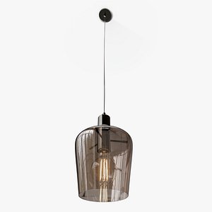 Tinted Pendant Light 3D model