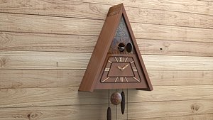 Old Cuckoo-clock USSR Mayak