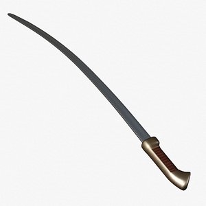 shashka - cossack saber 3d model