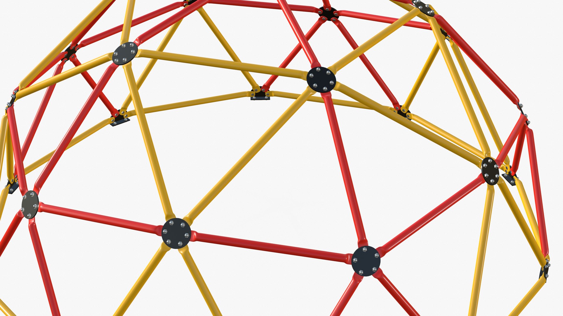 Geodesic Dome V2 Playground Climber 3D Model - TurboSquid 1903773