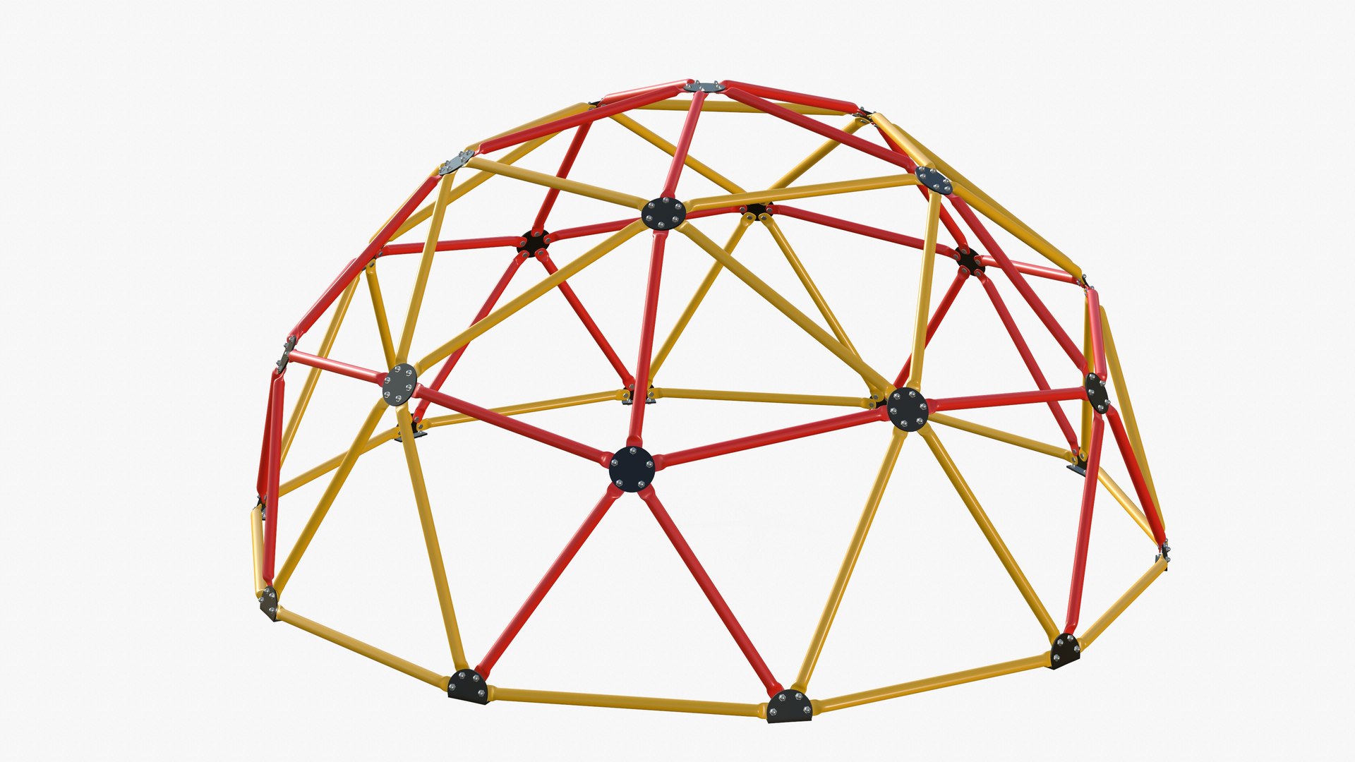Geodesic Dome V2 Playground Climber 3D Model - TurboSquid 1903773