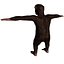 3ds max rigged chimpanzee hair modifier