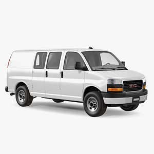 GMC Savana Van White