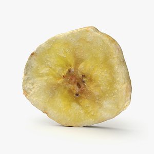 3D Banana Chip 01 - 3D Scanned