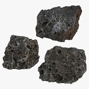 3D Lava Stone Collection