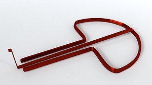 3D jew s harp model
