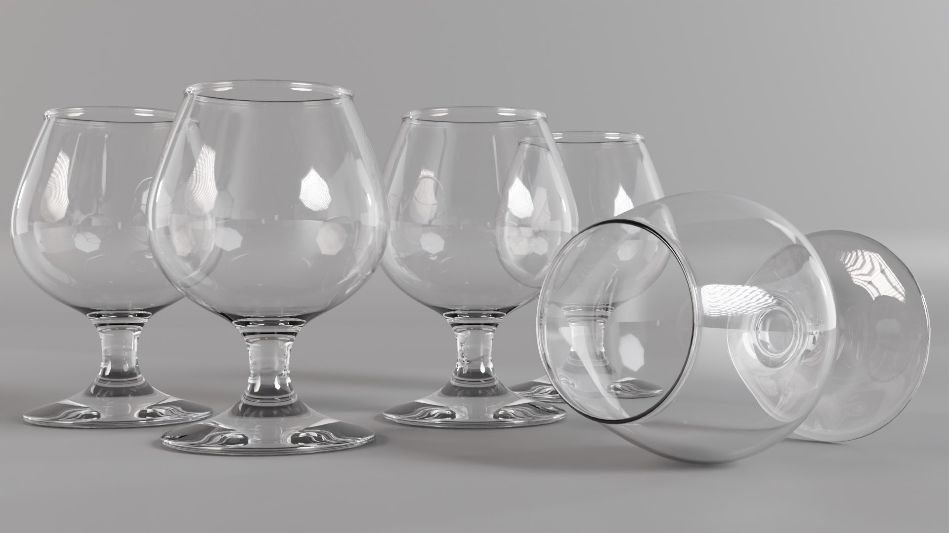 Snifter Glass 3D Model - TurboSquid 1899634