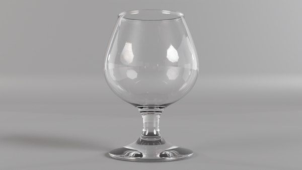 Snifter glass 3D model