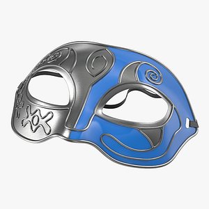 masquerade mask blue max